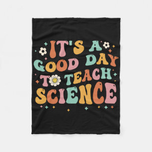 Es ist ein guter Tag, Wissenschaft und Funny Scien Fleecedecke