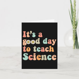 Es ist ein guter Tag, Wissenschaft und Funny Scien Karte