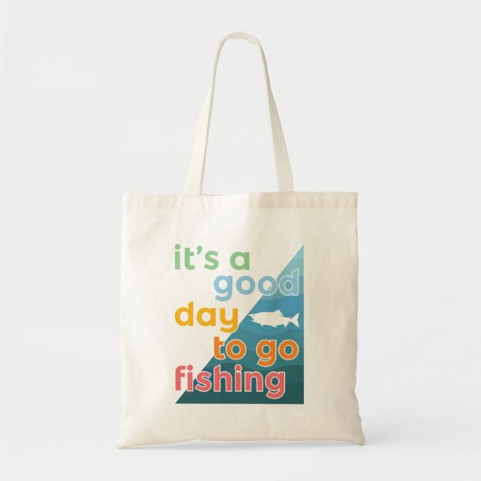 Es ist ein guter Tag zum Angeln Tragetasche (Vorne)