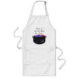 Es ist ein guter Tag, zum ZU FÄRBEN Lange Schürze