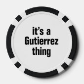 Es ist ein Gutierrez-Ding Pokerchips (Rückseite)