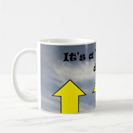 Es ist ein "halber Tag"! Kaffee Tasse