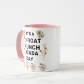 Es ist ein halsbrecherischer Tag. Tasse (Vorderseite Links)