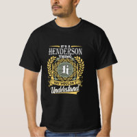 Es ist ein Henderson-Ding, das man nicht verstehen