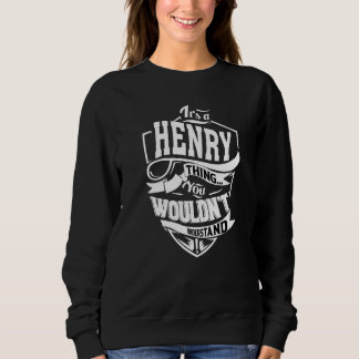 Es ist ein Henry-Ding Sweatshirt