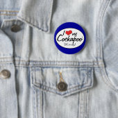Es ist ein Hund! I Liebe mein Cockapoo Button (Beispiel)