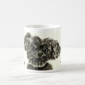 Es ist ein Hunde Leben Funny Schnauzer Welpe Art S Kaffeetasse (Mittel)