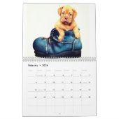 Es ist ein Hundeleben, Hund des Monatskalenders Kalender (Feb 2026)