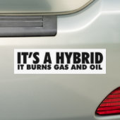 ES IST EIN HYBRID AUTOAUFKLEBER (Auf Auto)