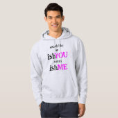 Es ist ein IchDU Hoodie (Vorne ganz)