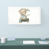 Es ist ein Junge 1,6x3 Vinyl Banner (Messe)