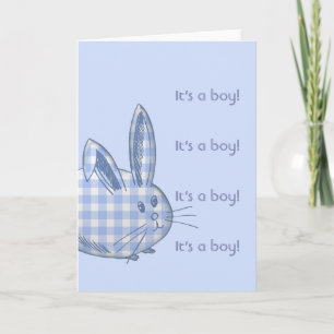 es ist ein Junge! Ankündigung