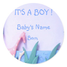 ES IST EIN JUNGE Aufkleber