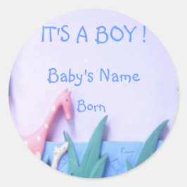 ES IST EIN JUNGE Aufkleber