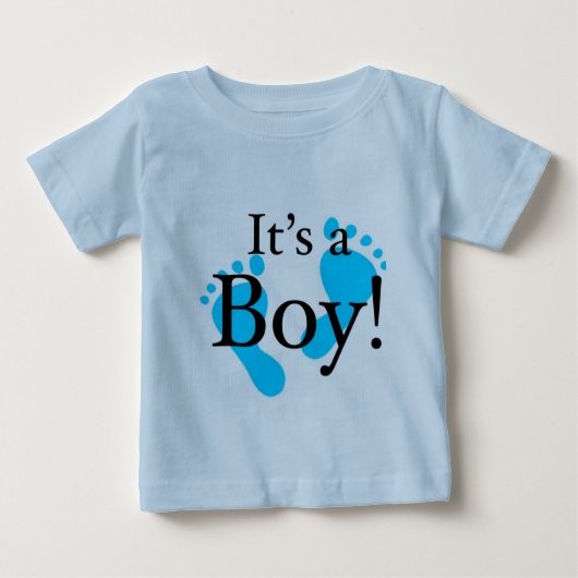 Es ist ein Junge - Baby, Neugeborene, Feier Baby T-shirt (Vorderseite)