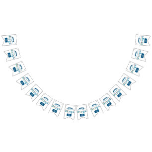 Es ist ein Junge Baby Shower Girlande Banner
