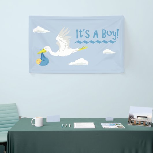 Es ist ein Junge! Banner (Messeveranstaltung)