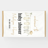 Es ist ein Junge! Blue Baby Shower - Niedlich & Sw Banner (Horizontal)