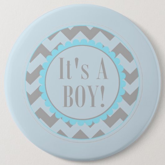 Es ist ein Junge Button (Vorderseite)