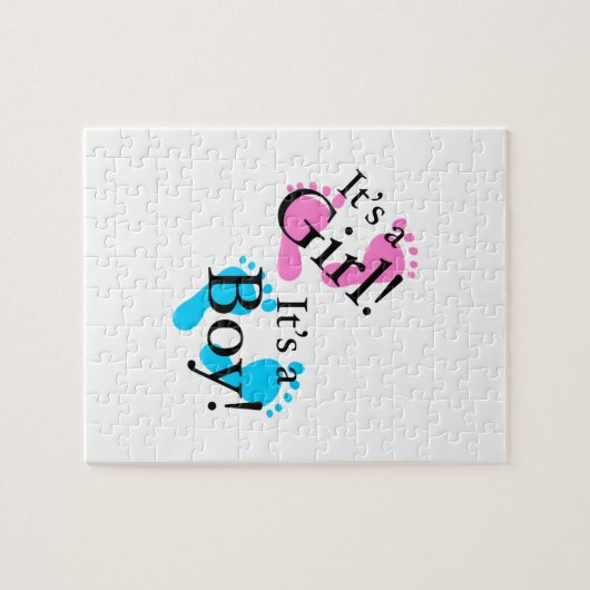 Es ist ein Junge, den es ein Mädchen - Puzzle (Horizontal)