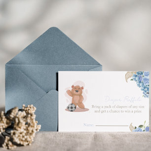 Es ist ein Junge, der eine niedliche Windel-Babydu Einladung