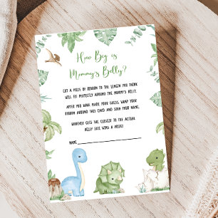 Es ist ein Junge Dinosaurier-Baby-Party Wie groß i