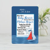 Es ist ein Junge Einladung (Stehend Vorderseite)