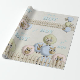 Es ist ein Junge Geschenkpapier