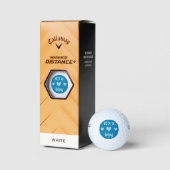 es ist ein Junge (Geschlechteroffenbarung) Golfbäl Golfball (Verpackungen)
