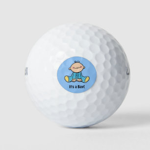 "Es ist ein Junge" Golfball