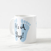 Es ist ein Junge Kaffeetasse (Vorderseite Links)