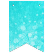 Es ist ein Junge Kleine Aquamarin und Tan Baby Dus Wimpelkette (Dritte Fahne)