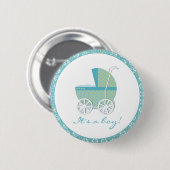 Es ist ein Junge Knopf Button (Vorne & Hinten)