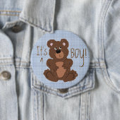 Es ist ein Junge Knopf Button (Beispiel)