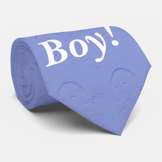 Es ist ein Junge! Krawatte (Gerollt)
