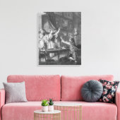 Es ist ein Junge Leinwanddruck (Insitu (Wohnzimmer))