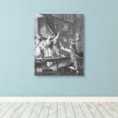 Es ist ein Junge Leinwanddruck (Insitu (Holzboden))