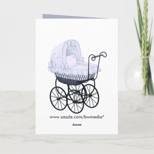 Es ist ein Junge mit Ankündigung (Rückseite)