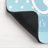 Es ist ein Junge Mousepad (Ecke)