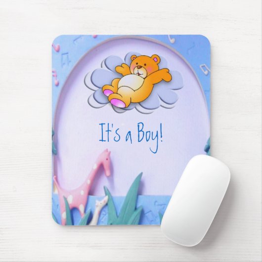 Es ist ein Junge Mousepad (Mit Mouse)