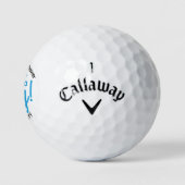 Es ist ein Junge - Neue Baby Dusche Gefallen Custo Golfball (Logo)