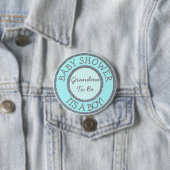 Es ist ein Junge, Oma, Baby Shower Button zu sein (Beispiel)