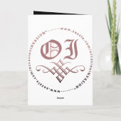 es ist ein Junge! (Passmitteilung) Ankündigung (Rückseite)