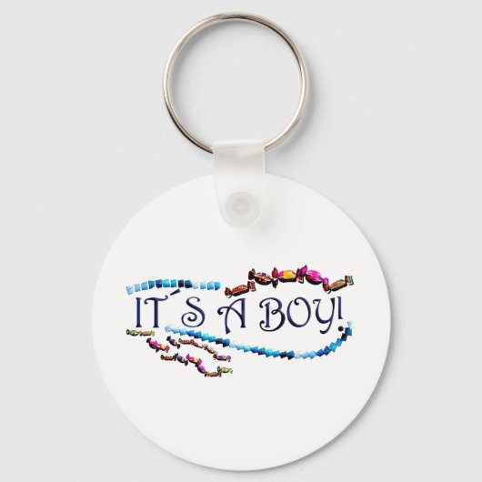 Es ist ein Junge Schlüsselanhänger (Vorderseite)