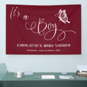 Es ist ein Junge Schmetterling Moderne Minimal Bab Banner (Messe)