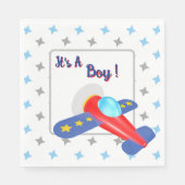 Es ist ein Junge  Serviette (Vorderseite)