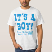 Es ist ein Junge T-Shirt (Vorderseite)