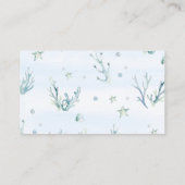 Es ist ein Junge unter dem Seemannsschiff Begleitkarte (Rückseite)