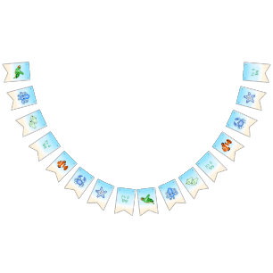 Es ist ein Junge   Unter der Sea Baby Shower perso Wimpelkette