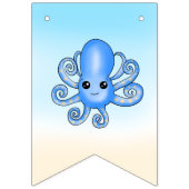 Es ist ein Junge | Unter der Sea Baby Shower perso Wimpelkette (Zweite Fahne)